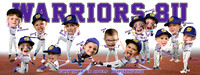 2026 Maumee Warriors 8U Banner 6x3